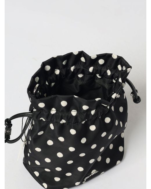 Ganni Black Bou Bucket Pouch