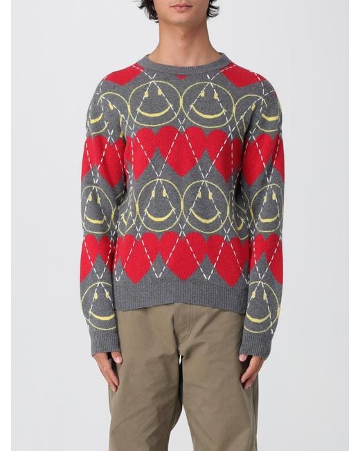 Pull Homme Moschino Couture pour homme en coloris Red