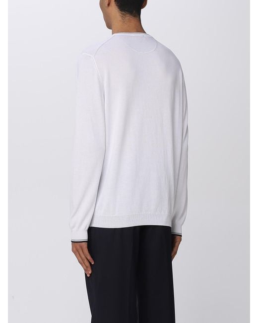 Fay White Jumper for men