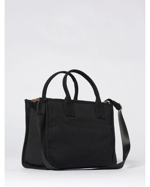 Twinset Black Signature Canvas Bag