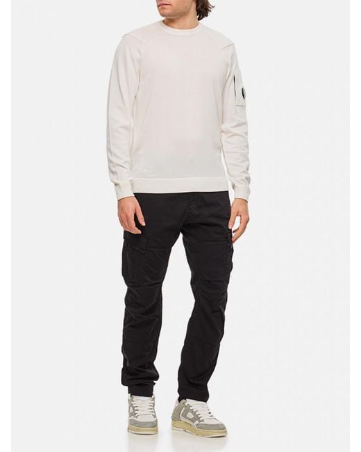 C P Company Black Trousers for men