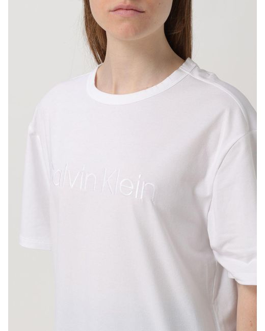 Calvin Klein White T-shirt Ck Underwear