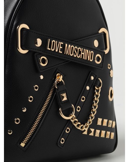 Love Moschino Backpack in Black Lyst