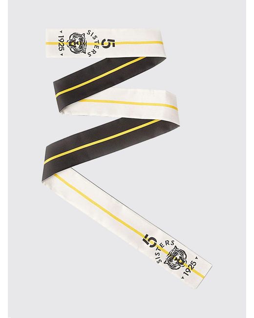 Fendi White Neck Scarf