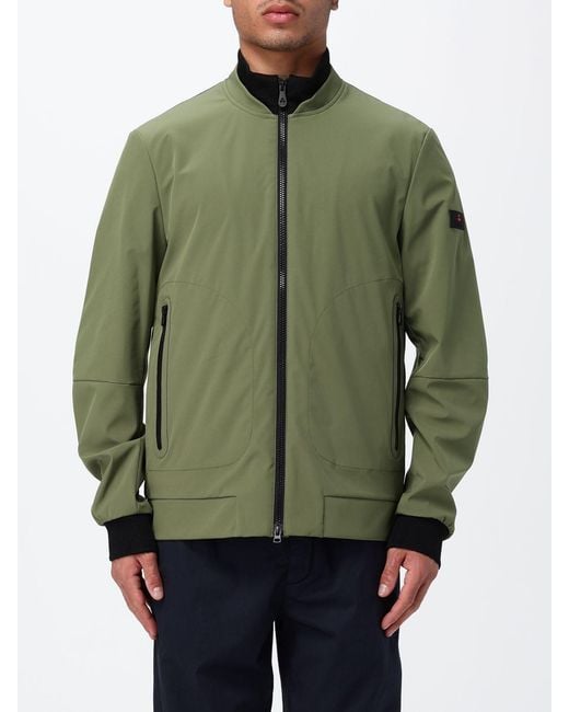 Peuterey Green Bofin Polyester Bomber for men