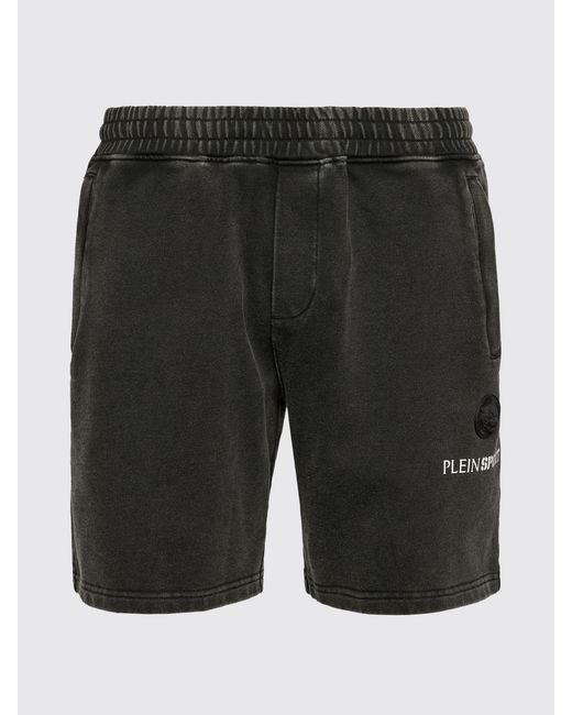 Philipp Plein Black Shorts for men