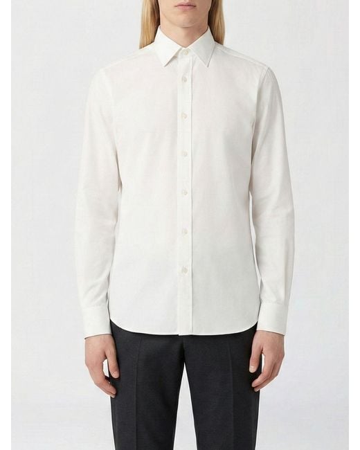 Tom Ford White Silk Shirt for men