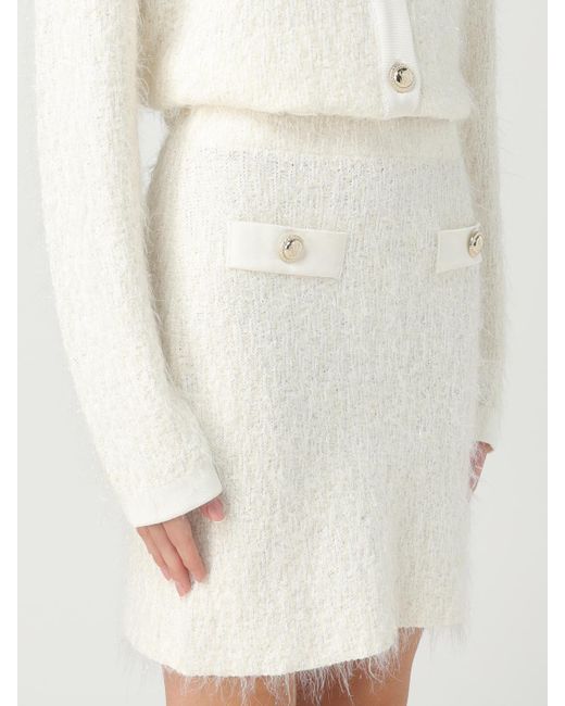 SIMONA CORSELLINI White Skirt