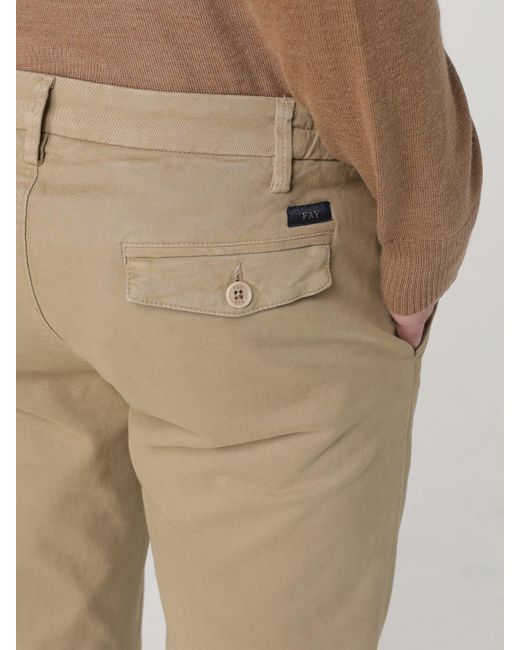 Fay Natural Trousers for men