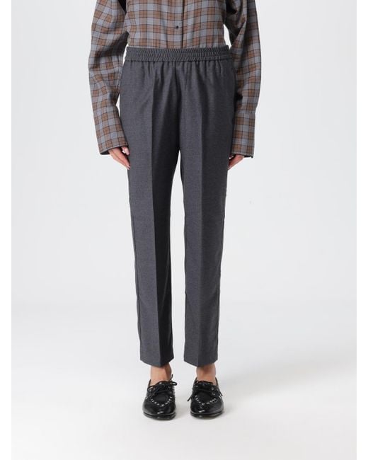 Pantalon Femme Barena en coloris Gray