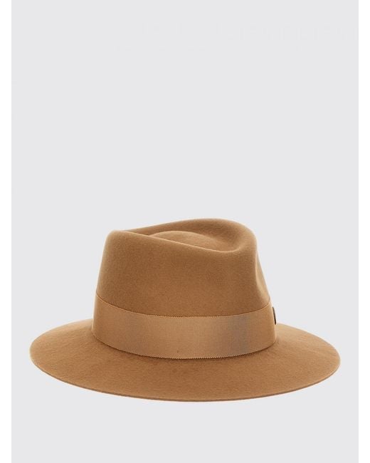 Maison Michel Brown Hat