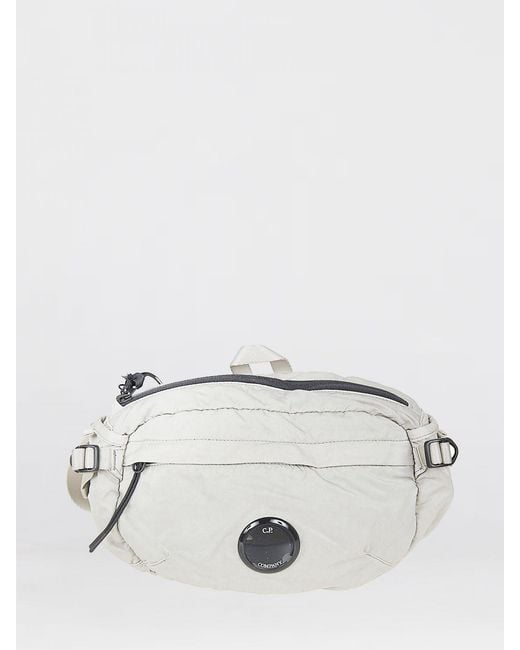 C P Company Natural Nylon Belt Bag for men