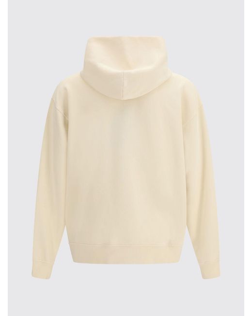 DSquared² Natural Cotton Hoodie With Logo for men