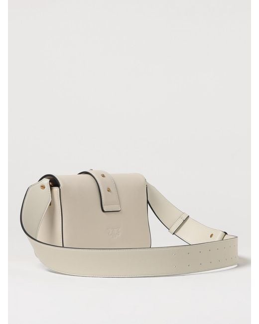 Borsa Love One di Pinko in Natural