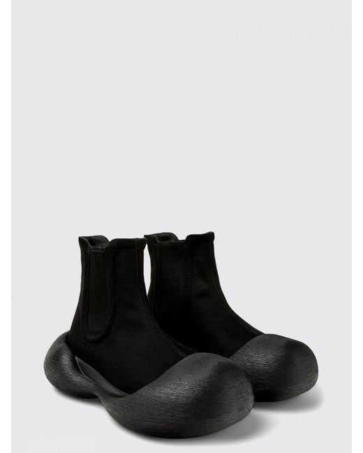 CAMPERLAB Black Caramba Tencel Lyocell Ankle Boot for men
