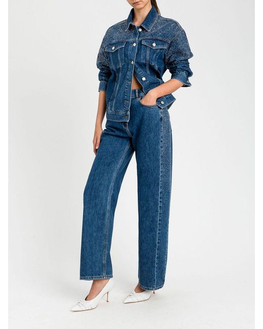 Twinset Blue Straight Jeans