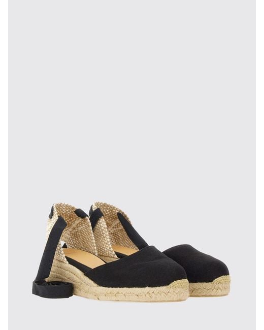 Castaner Black Espadrille