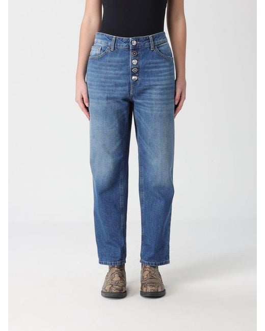 Vaqueros Koons Crop Dondup de color Blue