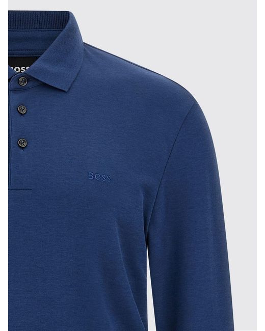 Boss Blue Polo Shirt for men