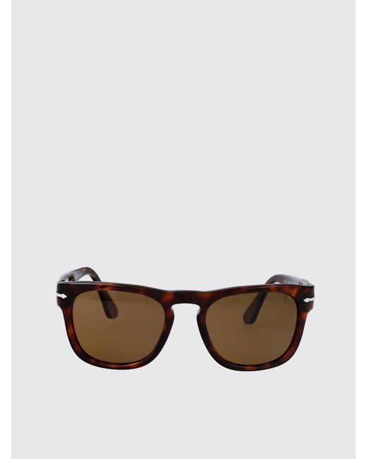 Persol Brown Acetate Sunglasses for men