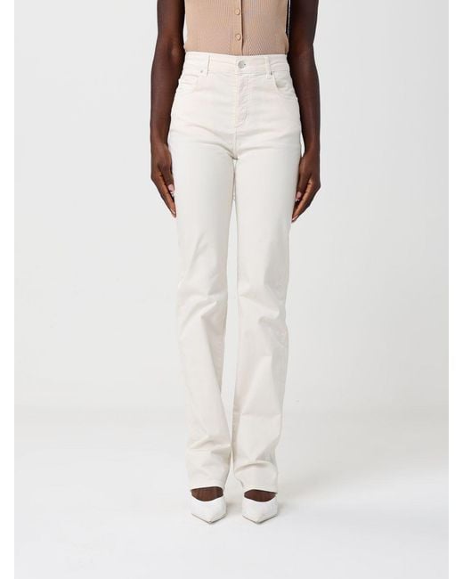 ARMANI EXCHANGE White Regular Fit Stretch Denim Jeans