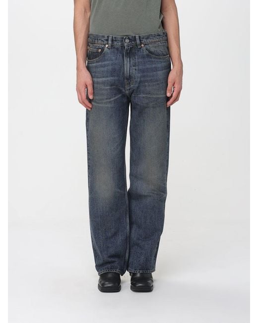 Our Legacy Blue Wide Leg Jeans for men