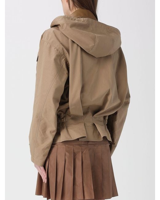 Fendi Brown Cotton Blend Jacket