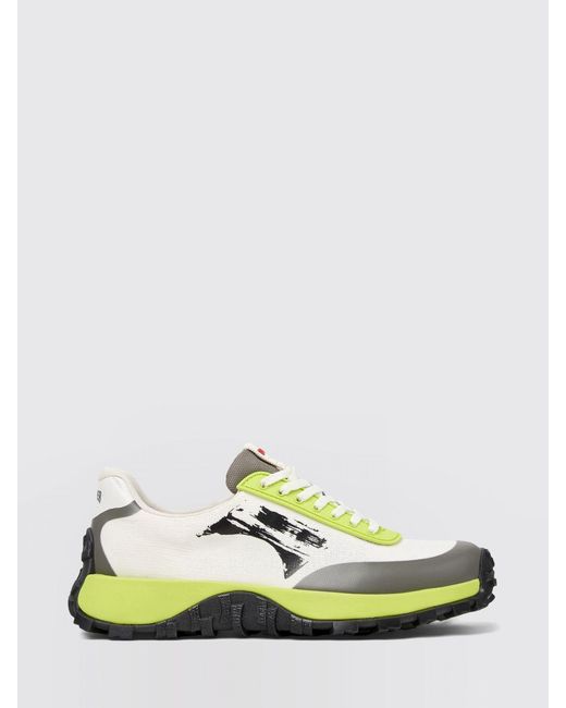 Camper Green Drift Trail Recycled Pet And Leather Sneakers