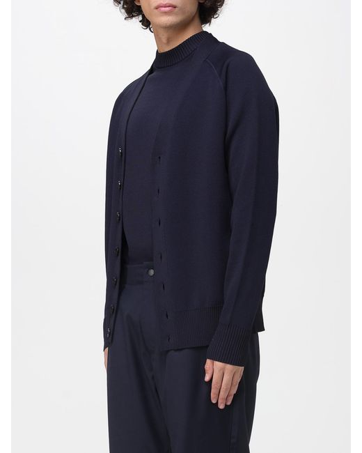 People Of Shibuya Blue Cardigan for men