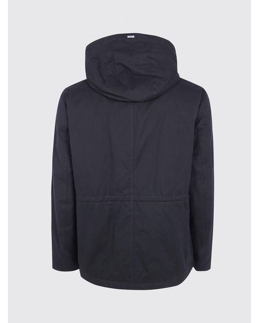 Herno Blue Short Parka for men