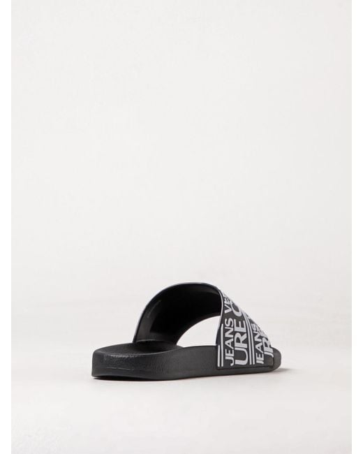 Versace Jeans Couture White Sandals for men
