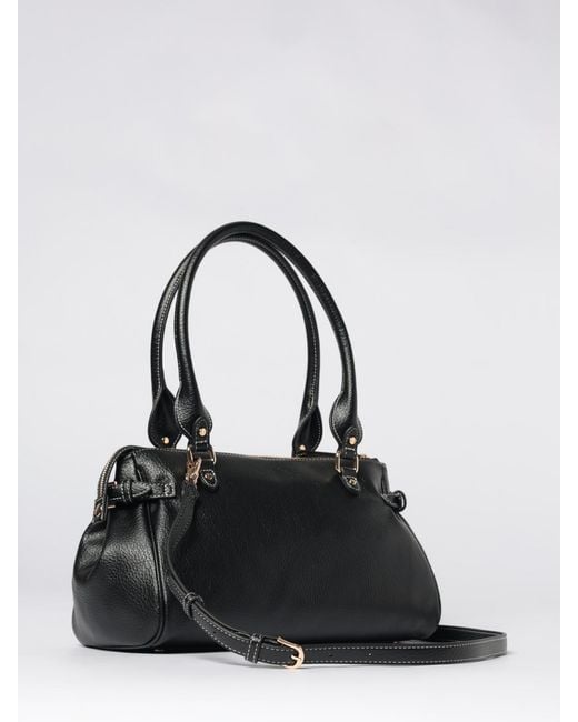 Liu Jo Black Grained Faux Leather Bag