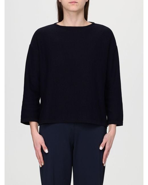 Max Mara Blue Wool Knit