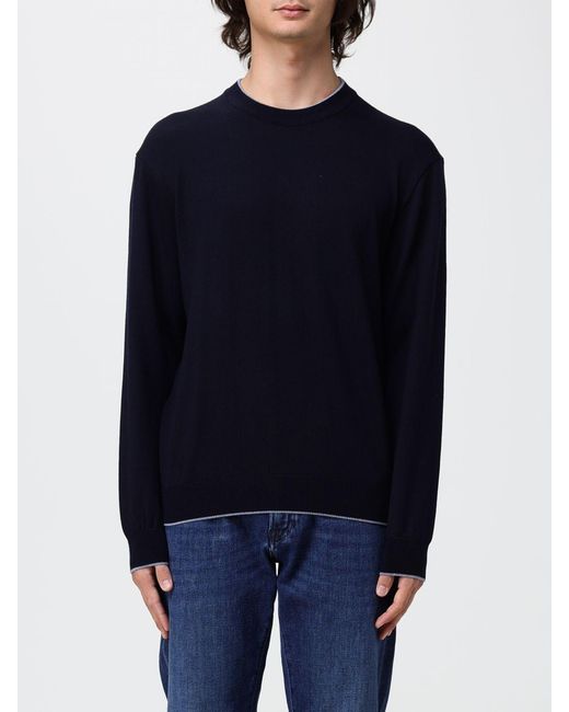 Paul & Shark Blue Paul &Amp Shark Crewneck Jumper for men