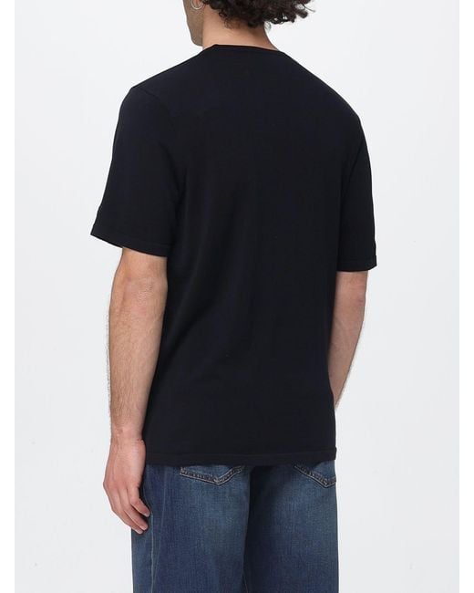 Mc2 Saint Barth Black Cotton T-Shirt for men
