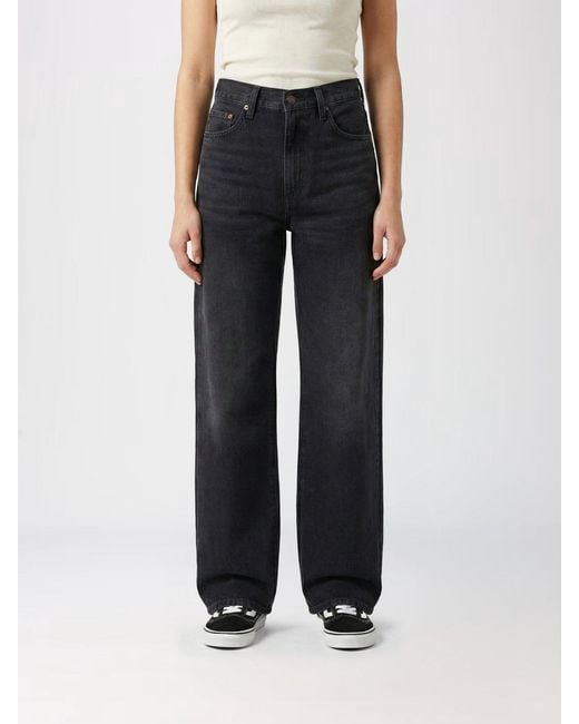 Levi's Black Five-Pocket Jeans