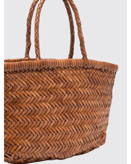 Dragon Diffusion Brown Mini Flat Gora Bag