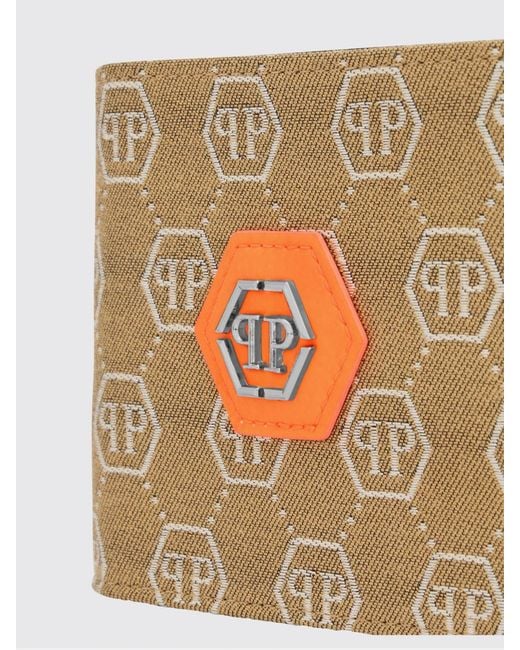Philipp Plein White Wallet for men