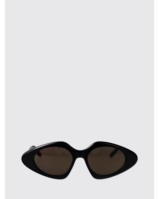 Loewe Black Slim Acetate Sunglasses