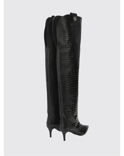 Philipp Plein Black Boots