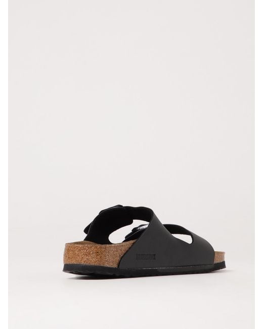 Birkenstock Black Arizona Birko-Flor Sandals for men