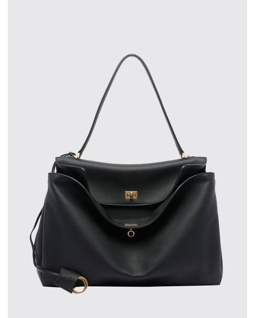 Balenciaga Black Rodeo Large Shoulder Bag