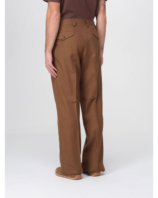 Laneus Brown Pants for men