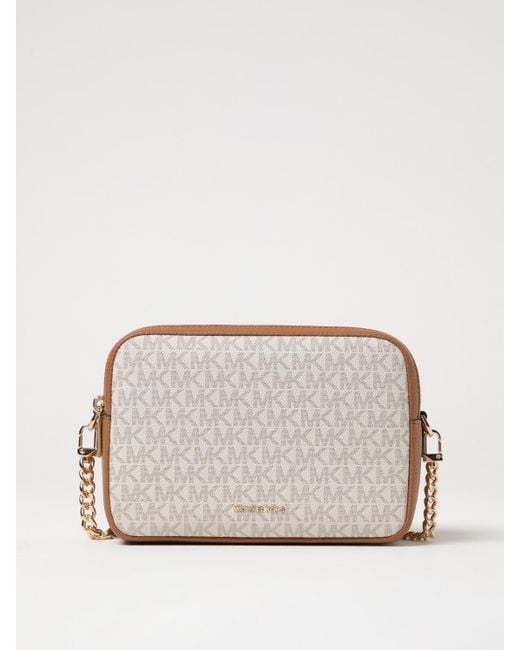 Michael Kors Natural Schultertasche Damen
