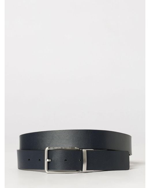 ARMANI EXCHANGE Black Belt for men