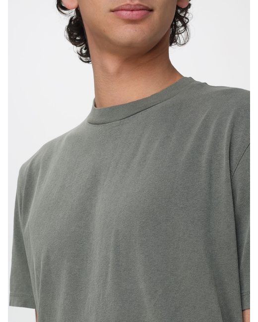 Our Legacy Gray Basic Cotton T-Shirt for men