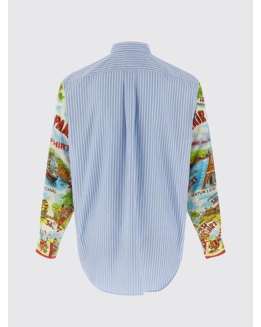 Comme des Garçons Blue Shirt for men