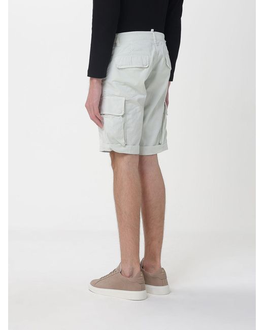 Mason's Black Cargo Shorts for men