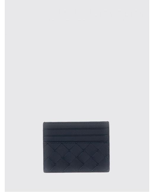Bottega Veneta Blue Credit Card Holder for men