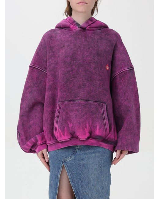 Alexander Wang Purple Sweatshirt